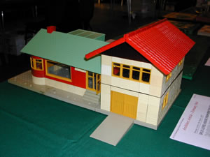 Andy Harris's model of the Architect New Zealand Split Level House