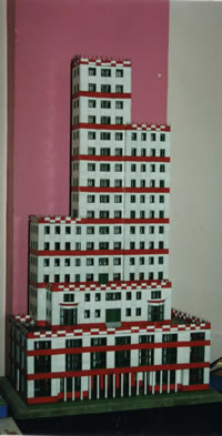 Eckersley Towers, my first large building, named after the original owner of the long rods