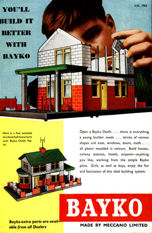 1962 MECCANO era flier general product description