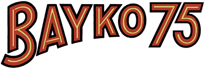 BAYKO 75, anniversary exhibition logo